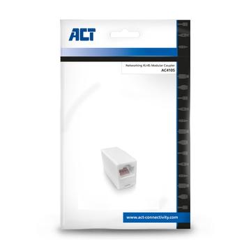 ACT Modulaire koppeling RJ-45 AC4105 Wit (AC4105)