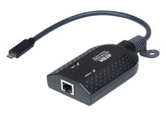 ATEN USB-C KVM Adapter with Virtual Media and CAC reader support