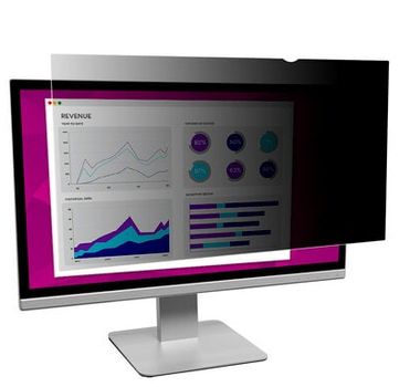 3M High Clarity Privacy Filter for 24" Monitors 16:9 - Display privacy filter - 24" wide - black (HC240W9B)