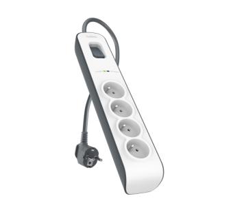 BELKIN Black, White 4 Ac Outlet(S) 2  (BSV400CA2M)