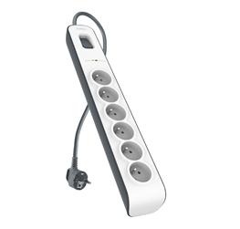 BELKIN Black, White 6 Ac Outlet(S) 2  (BSV603CA2M)