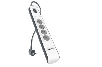 BELKIN Surge Protector Black, White (BSV401CA2M)