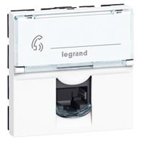 LEGRAND MOSAIC DATA RJ45 CAT-6 FTP 2M HVI (76565)
