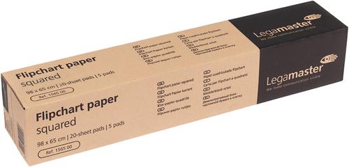 LEGAMASTER flipchart paper pad grid 5pcs (7-156500)