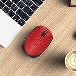 LOGITECH Wireless Mouse M171 Red (910-004641)