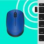 LOGITECH M171 Wireless Mouse BLUE (910-004640)