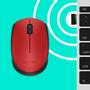 LOGITECH M171 Wireless Mouse Red EMEA (910-004641 $DEL)