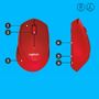 LOGITECH LOGI M330 Silent Plus Red