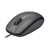 Logitech M100 - mus - full størrelse - USB - svart