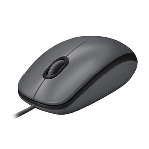 LOGITECH M100 - mouse - full size - USB - Mus - Optisk - 3 knapper - Hvid (910-006652)
