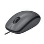 LOGITECH M100 - mouse - full size - USB - Mus - Optisk - 3 knapper - Hvid