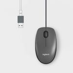 LOGITECH Mouse M100 Grey (910-005003)