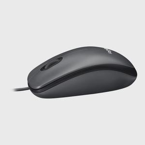 LOGITECH M100 - mouse - full size - USB - Mus - Optisk - 3 knapper - Hvid (910-006652)