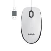 Logitech M100 - mus - full størrelse - USB (910-006764)