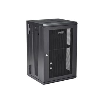 STARTECH 18U Wall-Mount Server Rack Cabinet - 20 in. Deep - Hinged (RK1820WALHM)