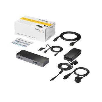 STARTECH StarTech.com DUAL USB C USB A 4K DOCK (DK30C2DPPDUE)
