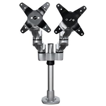 STARTECH Desk Mount Dual Monitor Arm - Articulating - Premium Desk Clamp / Grommet Hole Mount for up to 27inch VESA Monitors (ARMDUALPS)