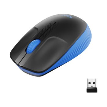 LOGITECH M190 Full-size wireless mouse - BLUE (910-005907)