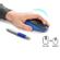 LOGITECH M190 Full-size Wireless Optical PC Mouse - Blue - Mus - Optisk - 3 knapper - Blå (910-005907)