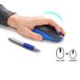 LOGITECH h M190 - Mouse - optical - 3 buttons - wireless - USB wireless receiver - blue (910-005907)