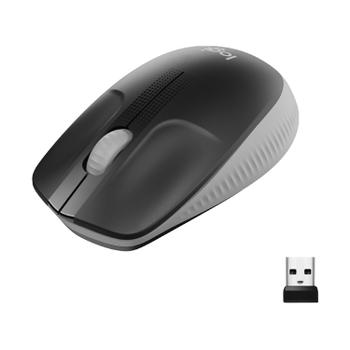 LOGITECH M190 Full-size wireless mouse - MID GREY (910-005906)