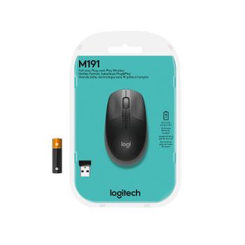 LOGITECH M190 Full-size wireless mouse - MID GREY (910-005906)