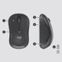 LOGITECH MK295 SILENT WIRELESS COMBO GRAPHITE - US INTL - INTNL       US WRLS (920-009800)