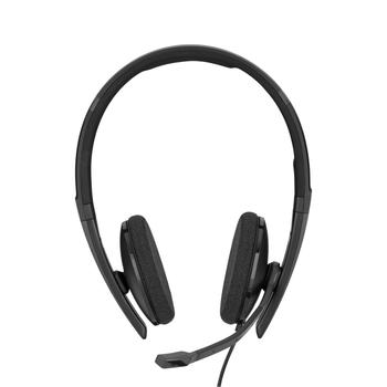 EPOS S I SENNHEISER ADAPT SC 160 USB - Headset - on-ear - wired - active noise cancelling - USB - black, white - Certified for Skype for Business (508315)