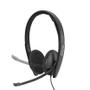 EPOS S I SENNHEISER ADAPT SC 160 USB - Headset - on-ear - wired - active noise cancelling - USB - black, white - Certified for Skype for Business (508315)