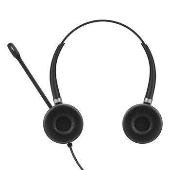 EPOS | SENNHEISER IMPACT SC665 USB Headset UC & ML & 3.5MM Duo Svart, Sølv (1000645)