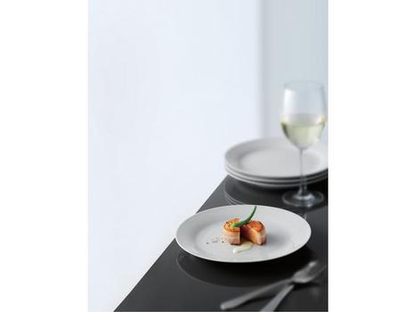 AIDA Café middagstallerkner Æsk/4 stk hvid Ø24 cm (21983)