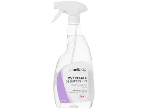 ANTIBAC Overflatedesinfeksjon ANTIBAC spray0, 75L (603002)