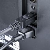 StarTech DisplayPort 1.2 Cable w/ Latches - 6ft / 2m - HBR2 - 4K x 2K Display - Certified DP to DP Video Cable M/M (DISPLPORT6L) - DisplayPort-kabel - 1.8 m (DISPLPORT6L)