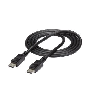 STARTECH "DisplayPort 1.2 Cable with Latches - Certified,  1,8m" (DISPLPORT6L)