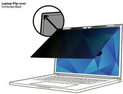 3M Notebook privacy filter - removable - 16.2" - black - for Apple MacBook Pro (16.2 in) (PFNAP012)