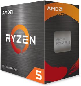 AMD AM4 Ryzen 5 5600 Processor Socket-AM4,  6-core, 12-thread,  3.5/ 4.2Ghz,  65w, 35MB cache (100-100000927BOX)