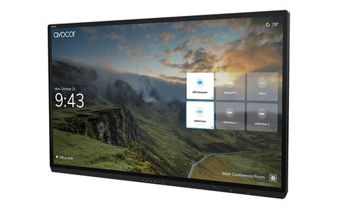 AVOCOR AVG-8560 - 85" Diagonal klass G Series LED-bakgrundsbelyst LCD-skärm - interaktiv - med pekskärm (multitouch) - 4K UHD (2160p) 3840 x 2160 - direktupplyst LED (AVG-8560)