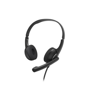 HAMA Headset PC Office Stereo On-Ear HS-USB250 V2 Black (00139934)