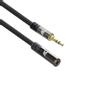 ACT Audio-verlengkabel AC3615 Zwart 2 m