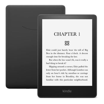 AMAZON Kindle Paperwhite 6,8" 8GB (sort) Lesebrett,  8GB, 6,8" paperwhite display, 300ppi, WiFi, justerbart lys, IPX8 (B08KTZ8249)