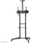 Neomounts by Newstar Mobile Floor Stand incl. AV- and cam shelf height adjustable 128.5-145cm (FL50-550BL1)