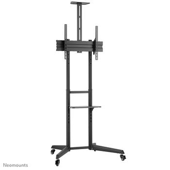 Neomounts by Newstar Mobile Floor Stand incl. AV- and cam shelf height adjustable 128.5-145cm (FL50-550BL1)