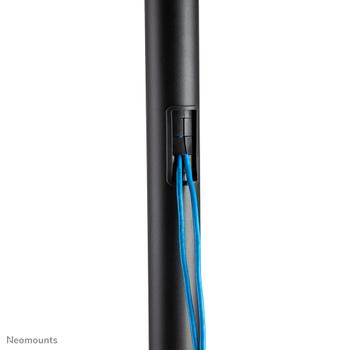 Neomounts by Newstar Mobile Floor Stand incl. AV- and cam shelf height adjustable 128.5-145cm (FL50-550BL1)