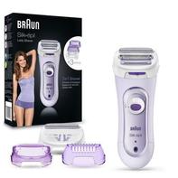 Braun Silk-épil Lady Shaver 5-560 Silk-épil Lady Shaver 5-560 Lilla – 3-i-1 Trådløst Elektrisk Barbermaskin