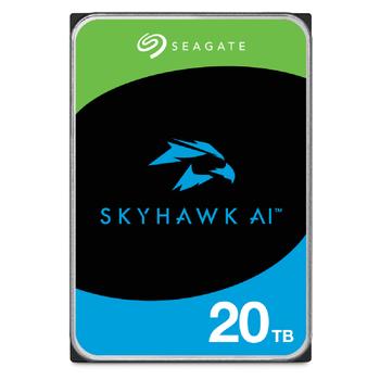 SEAGATE Surveillance AI Skyhawk 20TB HDD SATA 6Gb/s 256MB cache 3.5inch CMR Helium BLK (ST20000VE002)