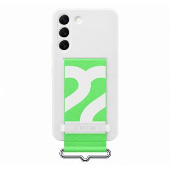 SAMSUNG S22 White Silicone Cover With  (EF-GS901TWEGWW)
