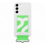 SAMSUNG S22 White Silicone Cover With 