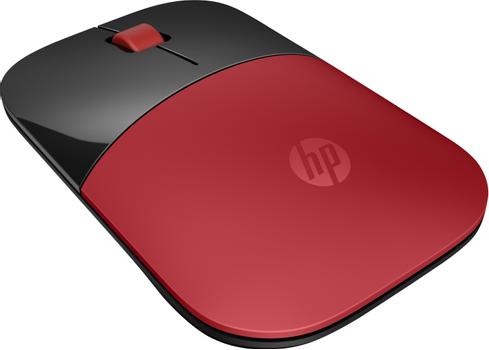 HP Z3700 Wireless Mouse Cardinal Red (V0L82AA#ABB)