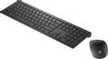 HP Pavilion 800 - Keyboard and mouse set - wireless - Sweden - jet black (4CE99AA#ABS)
