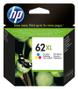 HP INK CARTRIDGE NO 62 XL C/M/Y BLISTER SUPL